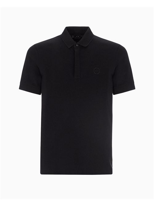 polo uomo nera ARMANI EXCHANGE | 8NZF91ZJ81Z/1200